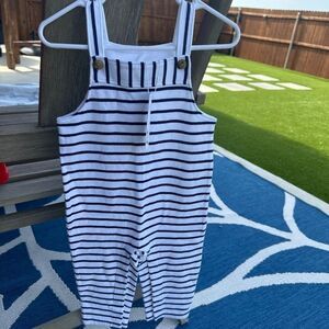 Janie & Jack boys one piece blue white 12-18 months
